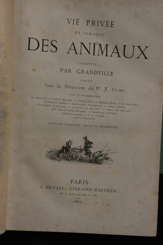 Livre ancien 1875 vie privée - livre,