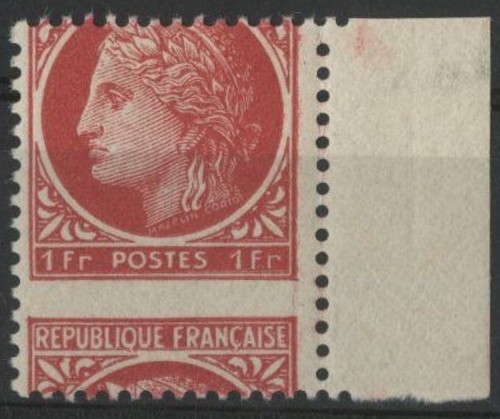 Timbre 676 cérès 1fr - timbre,