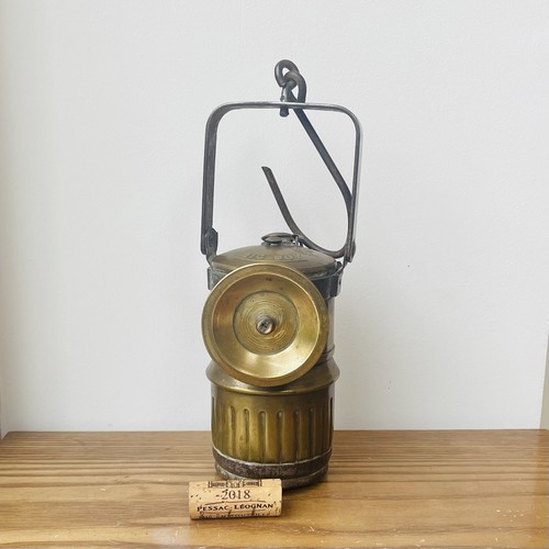 Ancienne lampe mineur en - lampe,