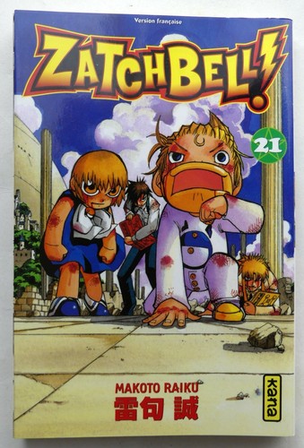 Rare manga zatchbell 21 - !, n°