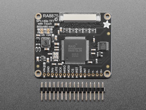 Adafruit ra8875 treiberboard - adafruit,