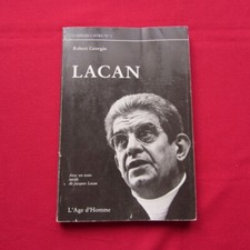 "LACAN"-Robert Georgin-Avec un