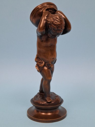 Bronze ange amour musicien - bronze,