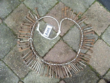 LOT A451 DE 60 CLÉ CLÉS CLEFS CLEF ANCIENNES MOYENNES PERCEES MEUBLE ARMOIRE