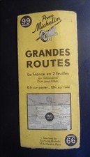 LIGNE DE DEMARCATION / CARTE /  PARTIE SUD DE LA LIGNE /  1940