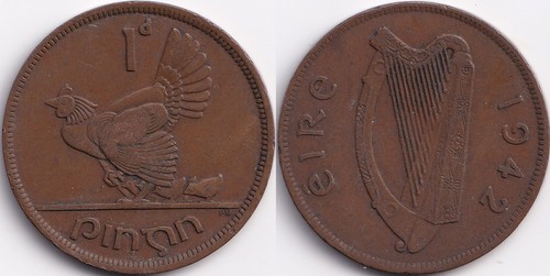 Pingin 1942 irlande - pingin,