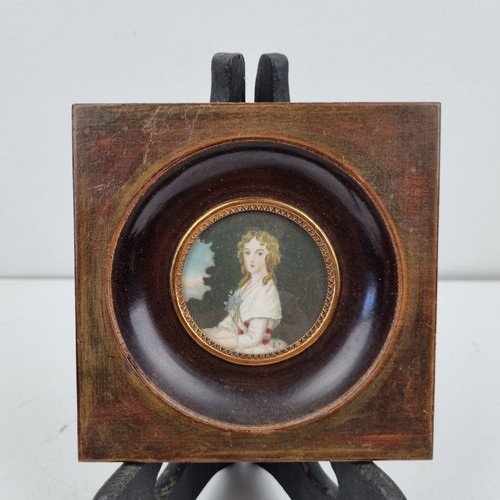 Peinture miniature cadre - peinture,,