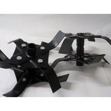 Jeu de 4 Fraises Neuves Pour Motobineuse PUBERT H 450 - MOTOBINEUSE PUBERT H 450