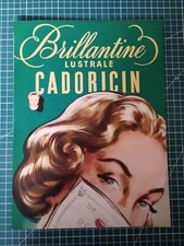 1355 belle Publicité circa 1960 Brillantine Cadoricin dos groupement tailleurs