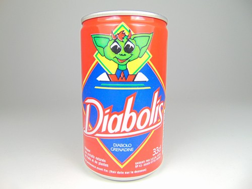 Canette vide diabolis - canette, diabolo