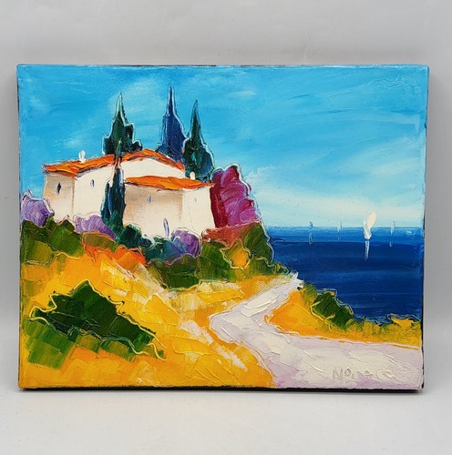 Peinture huile sur toile nolac - peinture,