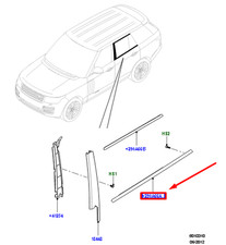 LR Moulure de L405 154908