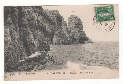 Cpa cap fréhel rochers - cap, :