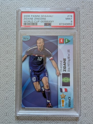 2006 panini goaaal zinedine - panini,
