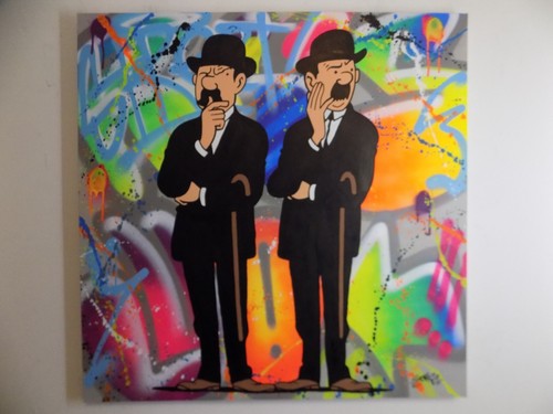 Tableau tintin dupond - dupond, et