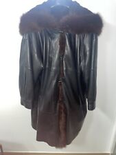 manteau fourrure renard Véritable