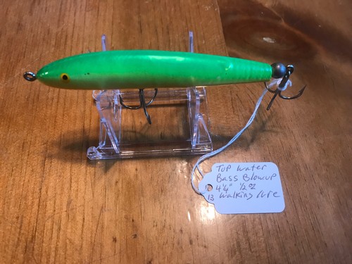 Bass blowup lure walking - -, top