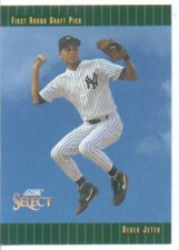 1993 Select Derek Jeter ROOKIE Yankees NR MT  # 360