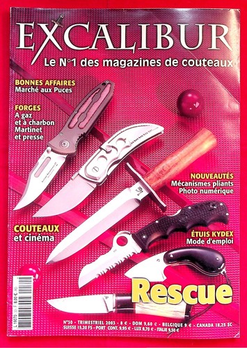 Excalibur couteaux et - n°,