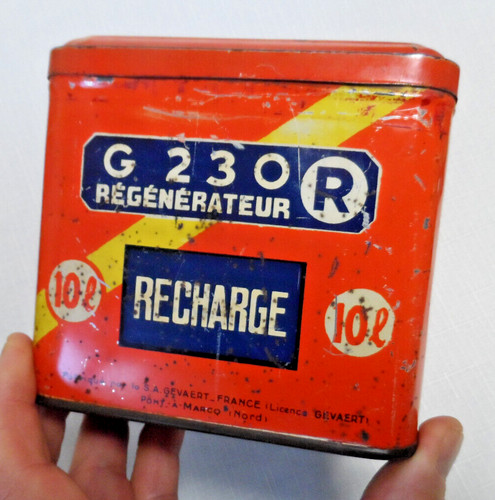 Ancienne boite publicitaire - ancienne,