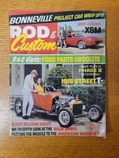 Rod & Custom Magazine Septembre 1969 ~ VG - FINE FN ~ Street Hot Rod Petersen