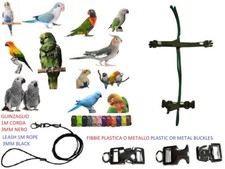 Bavoir Perroquets Vert Et Militaire Élastique Cou 3MM De Perruches À Amazone