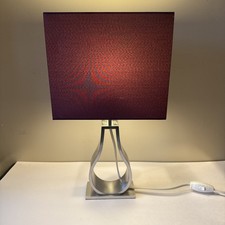 IKEA Klabb Table Silver Lamp