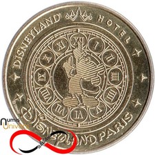 Médaille Souvenir Monnaie de Paris 2024 - Disneyland Paris - Hotel (77)