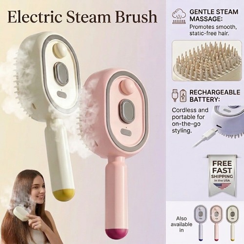 New electric steam brush - new,