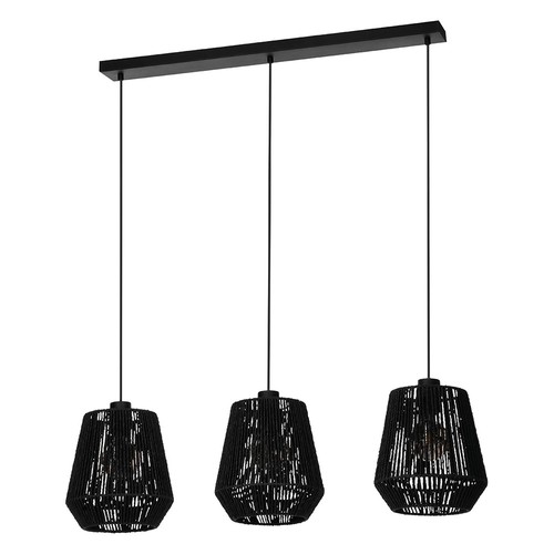 Eglo suspension persley - suspension, noir