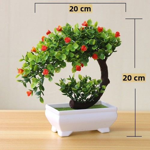 Arbre plastique bonsaï - en,