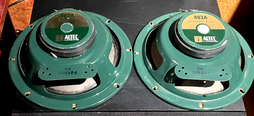 Altec lansing 403a speakers - 403a,