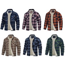 Chemise de bûcheron pour homme à carreaux thermo doublée veste de travail veste de transition Allemagne