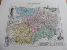 ANCIENNE Carte  Département