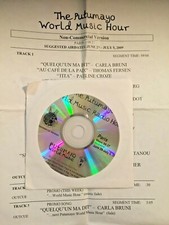 RADIO SHOW:PUTUMAYO PARIS