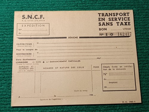 Sncf transport en service - transport,