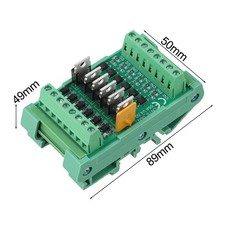 Carte PLC 6 canaux design