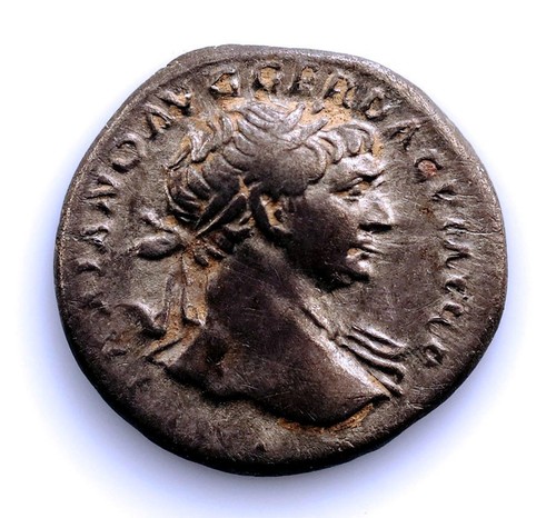 Denier roma trajano - denier, sc.