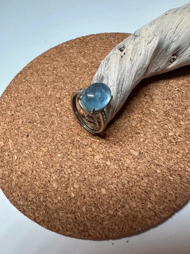 Bague aigue marine - bague, et