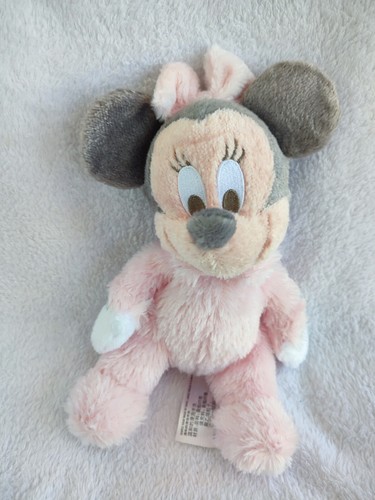 Doudou peluche minnie rose - doudou,
