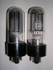 2 x valve à tube MAZDA RSD 5Y3 Go 5 Go