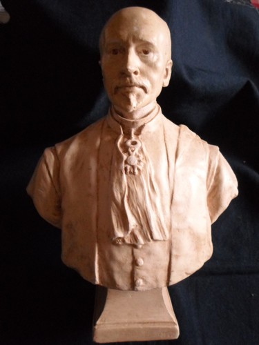 Buste platre patine - patine, professeur