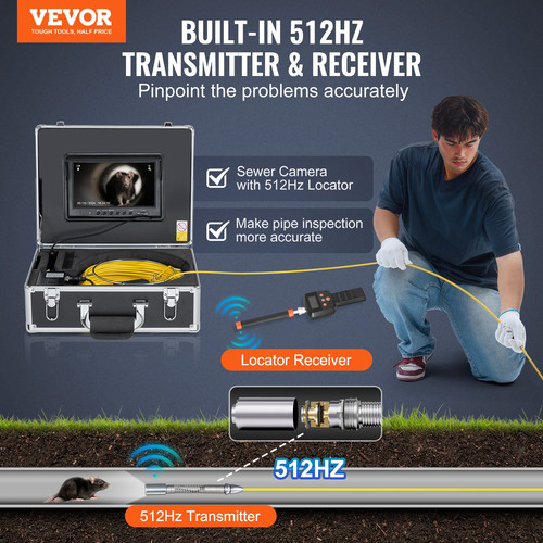Vevor caméra inspection - vevor,