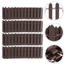 4pcs Miniature Fence Borde