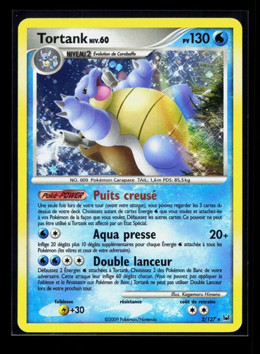 Carte pokémon tortank 127 - pokémon,