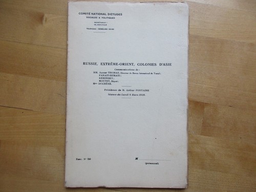 Russie extreme orient - russie, colonies