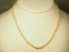 COLLIER ANCIEN PERLES CULTURE