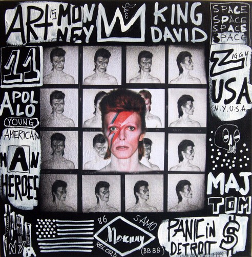 Spaco signed bowie aladin - spaco,