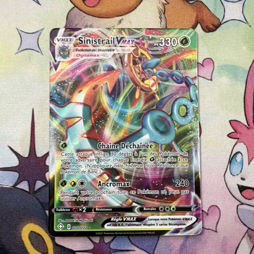 Carte pokémon sinistrail - pokémon, vmax