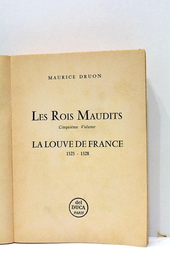 Les rois maudits louve - les, de